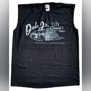 Vtg 2000s NASCAR Chase Dale Earnhardt Jr. Garage Sleeveless T-Shirt Size (XL)